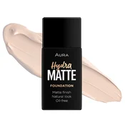 Aura Hydra Matte Tecni puder, 011 Champagne Mist