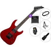 Jackson JS11 Dinky AH SET 2 Metallic Red Električna kitara