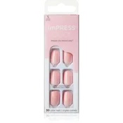 KISS imPRESS Color Short umetni nohti Pick Me Pink 30 kos