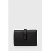 Usnjena denarnica Furla ženska, črna barva, WP00401 BX2045 O6000