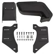Vidaxl Avtomobilski naslon za roke univerzalen črn 14x30x(32-48,5) cm ABS