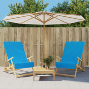 Rucnici za plažu 2 kom tirkizni 60 x 135 cm od tkanine 400 GSM