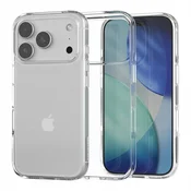 Prozoren ovitek za IPHONE 17 PRO MAX CLEAR HIBRIDNI OVITEK ZAŠČITNI OVITEK