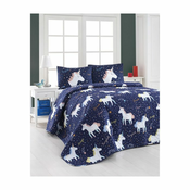 L`ESSENTIEL MAISON Prekrivac Magic Unicorn Dark Blue