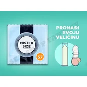 Mister Size Kondomi 57 - 1kom