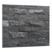 shumee STEKLENA PLOŠČA ZA KUHINJO 65x60 Opeka