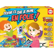 Društvena igra Devine Ce Que Je Mime En Folie! Educa na francuskom jeziku za 2-6 igraca od 6 godina