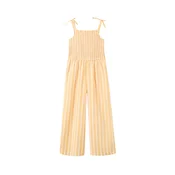 MANGO KIDS Kombinezon Sunny rumena / bela
