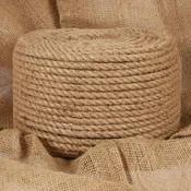 vidaXL Vrv iz jute 10 pcs 2 Naravna 100% Tossa jute