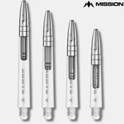 MISSION | Sabre Shafts | Clear - Silver | pikado trupi