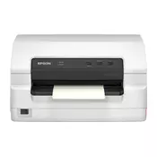 EPSON PLQ-35, Dot matrix printer, passbook printer, 24 pins, 540 cpi, 94 columns, 35.000 hours (MTBF), USB/Bidirectional parallel