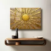 Wallity Dekorativna slika na kaljenom staklu, 50x70cm, Šarena