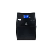 ABB UPS PowerValue 11LI Up, 600W, 230V, 6xC13, RS232, USB crni