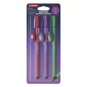 STABILO Pen 68 HUNTRIX (Rumi, Mira, Zoey) filamentni marker, pretisni paket s 3 kosi.