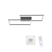 Leuchten Direkt 14140-18 - LED prigušiva svetiljka IVEN 2xLED/13,5W/230V + daljinski upravljac