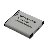 AVIZAR Baterija Li-ion 3.7V 680mAh 2.8Wh za napravo Fotoaparat Olympus Li-50B, (5000309856)