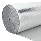Reflektor topline za radijator Srebrno 50 x 1 m Polietilen