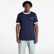 Majice FRED PERRY Taped Ringer T-Shirt Carbon Blue XL