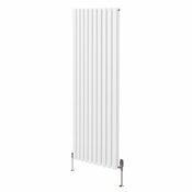 MONSTER Ovalni stebrični radiator in ventili - 1800 mm x 600 mm - bel, (21569760)