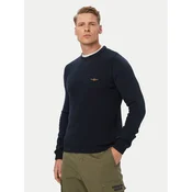 Aeronautica Militare Pulover 262MA1571UL00409 Mornarsko modra Regular Fit