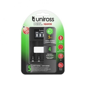 Uniross france punjaci usb do 4 kom accu aa/aaa/ lcd display brzi ( UCU002/Z )