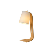 Lucide 06502/81/31 - Namizna svetilka NORDIC 1xE14/40W/230V bela