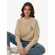 Hiccup Majica Sweatshirts svetlo bež