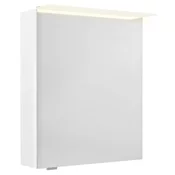 LINEXova ogledalna omarica z lučko LED, 60x70x15cm, leva/desna, bela - Bela - 60x70x15 cm - Sapho - LINEX - 24 - MDF/laminat - 600 - 700 - 150 - IP44 - 775 - 6 - LED - 14