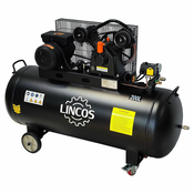Industrijski kompresor 200L, 2.2 kW, 10 bar