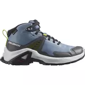 Salomon X RAISE MID GTX J, otroški pohodni čevlji, modra L47071600