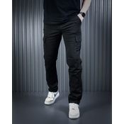 Denistar Muške pantalone 100/2795, Kargo, Crne