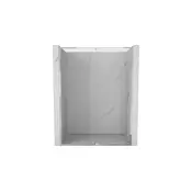 Mexen Exo tuš vrata krilna 160 cm, prozorna, krom - 819-160-000-01-00