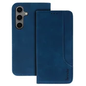 WONDER PRIME PREMIUM PREKLOPNA TORBICA ZA SAMSUNG GALAXY A15 4G/ 5G TEMNO MODRA