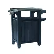 KETER UNITY XL 207L Mobilni Ormaric s Celicnom Plocom Grafitne Boje
