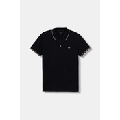 Otroški polo Emporio Armani bela barva, 8N4FB3 1JPTZ