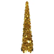 Prigodno umjetno božicno drvce zlatno 120 cm PET