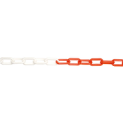 JSP Plastična veriga 6mm/25m črna/rumena