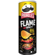 Pringles cips Flame Spicy BBQ 160 g