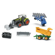 Traktor z nakladalcem z efekti in dodatki 29 cm