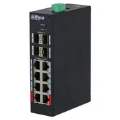 Switch SWITCH POE HS4412-8ET-120 8-PORTNI + 4X SFP DAHUA