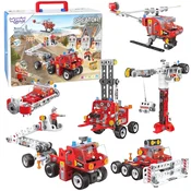 WOOPIE Zestaw Konstrukcyjny Creator City Fire Brigade