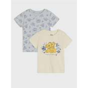 Sinsay - Majice 2 kom Disney - krem
