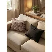 Sinsay - Set jastucnica jednobojna i sa leopard printom 2 pack - crno