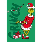 Zelena otroška odeja iz mikroflanele 100x150 cm Grinch – Jerry Fabrics