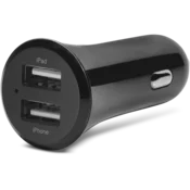 Ttec Autopunjac MFi- 2xUSB - Black - +Lightning cable 1,2m