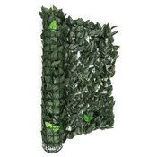 Blumfeldt FENCY BRIGHT Leaf, tamnozelena, zaštitna ograda, privatnost i zaštita od vjetra, 300 x 100 cm