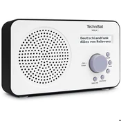 Technisat VIOLA 2 weiß /schwarz