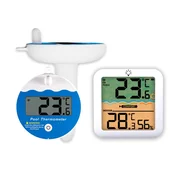 INF Brezžični baŽENSKI termometer z daljinskim LCD zaslonom, IP68, 100m, (5000339763)