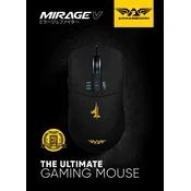 ARMAGGEDDON Mirage V Wireless/BT Gaming Mouse Black