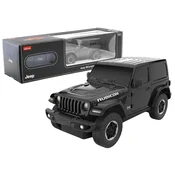 shumee Avtomobil Jeep Wrangler JL Rubicon na daljinsko upravljanje RC Rastar črne barve 1:24
